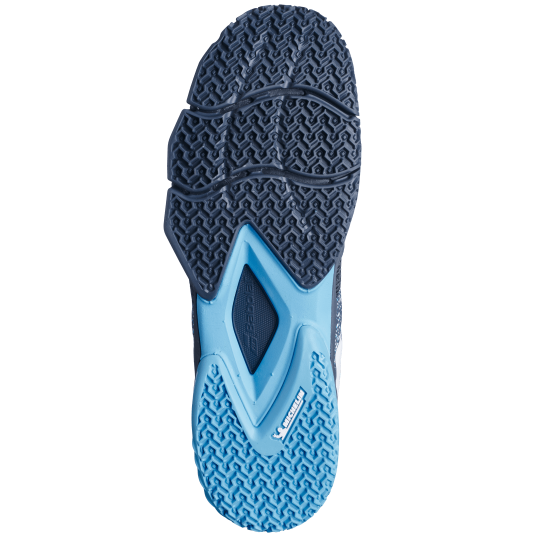 MOVEA PADEL SHOES MEN GREY/ SCUBA BLUE