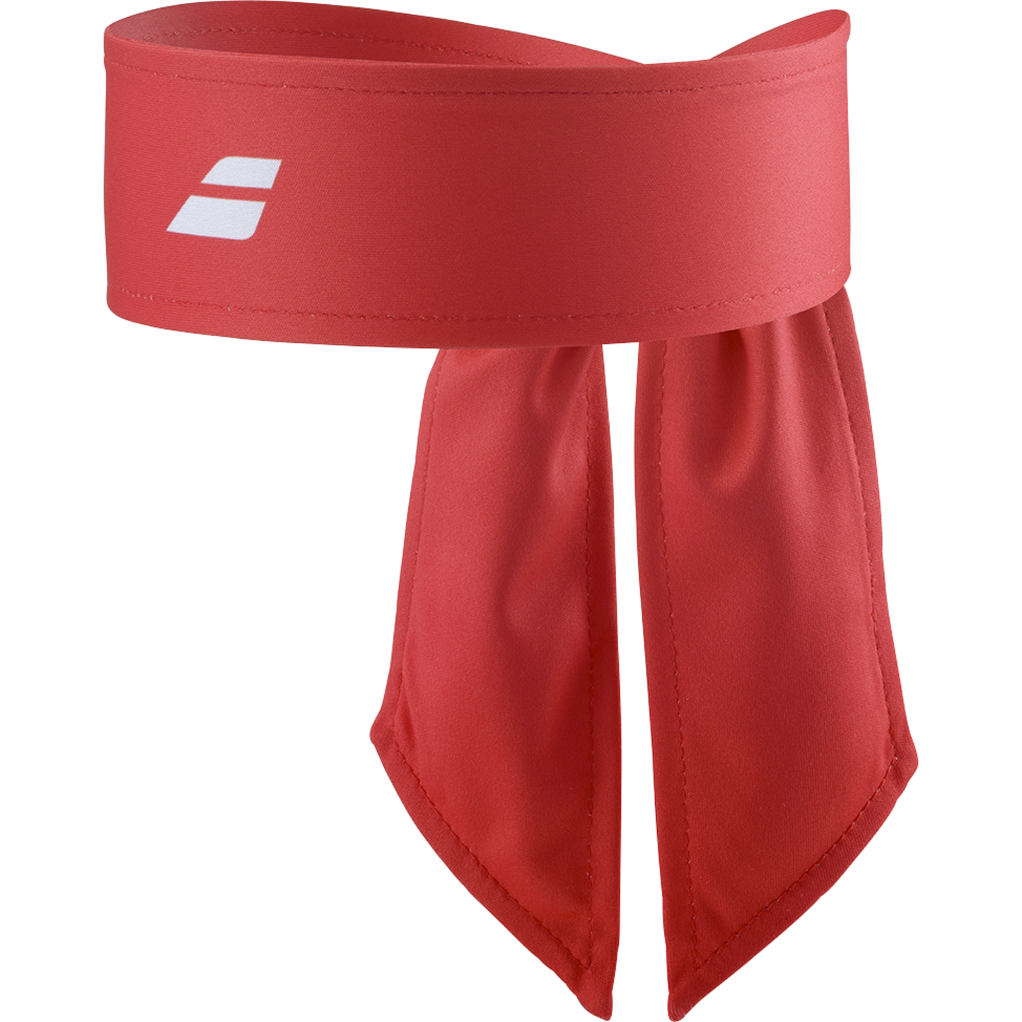 Tie Headband Black Red