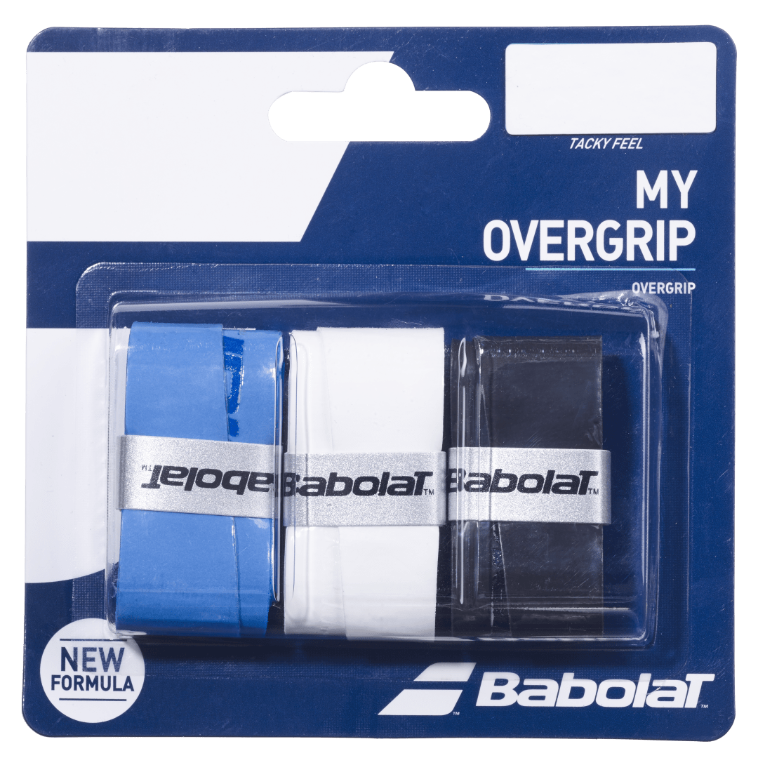 My Overgrip X3 Black / Blue / White – Babolat India