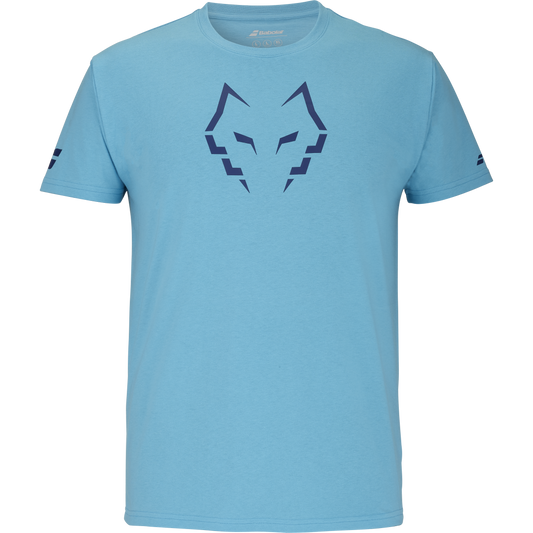 Cotton Tee Lebrón Man - Cayan Blue