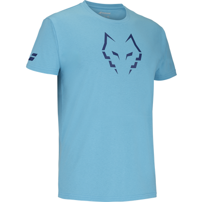 Cotton Tee Lebrón Man - Cayan Blue