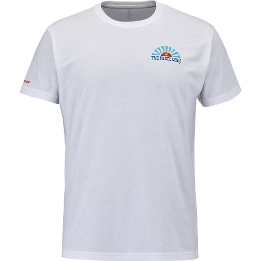 Perf Cotton Tee Men White