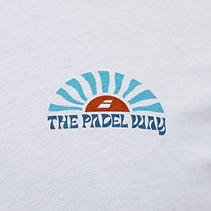 Perf Cotton Tee Men White