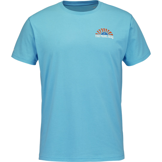 Perf Cotton Tee Men Scuba Blue
