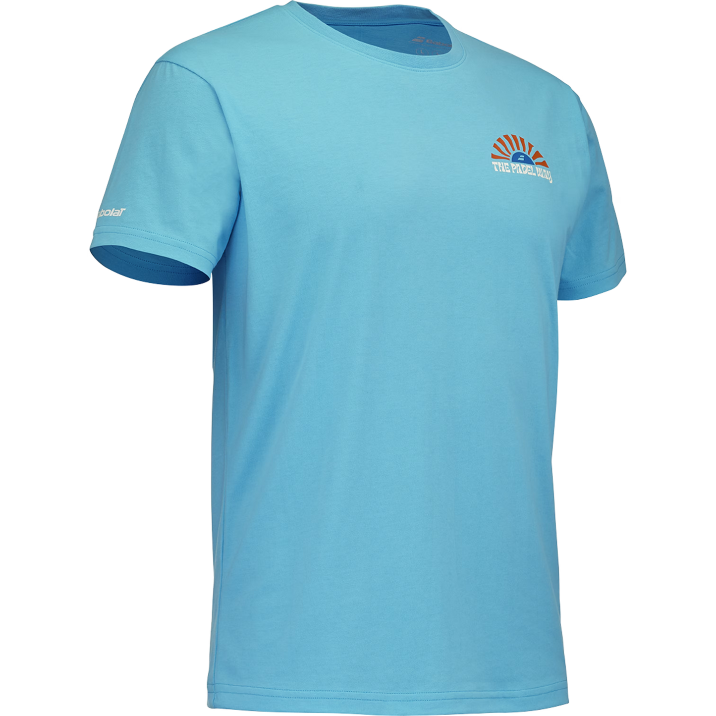 Perf Cotton Tee Men Scuba Blue
