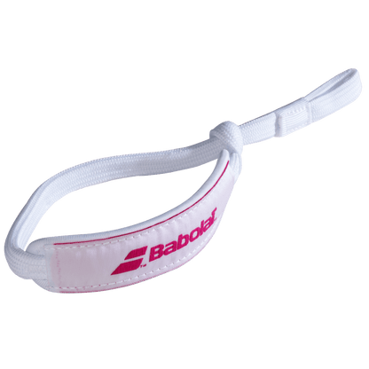 Babolat Wrist Strap White-Pink